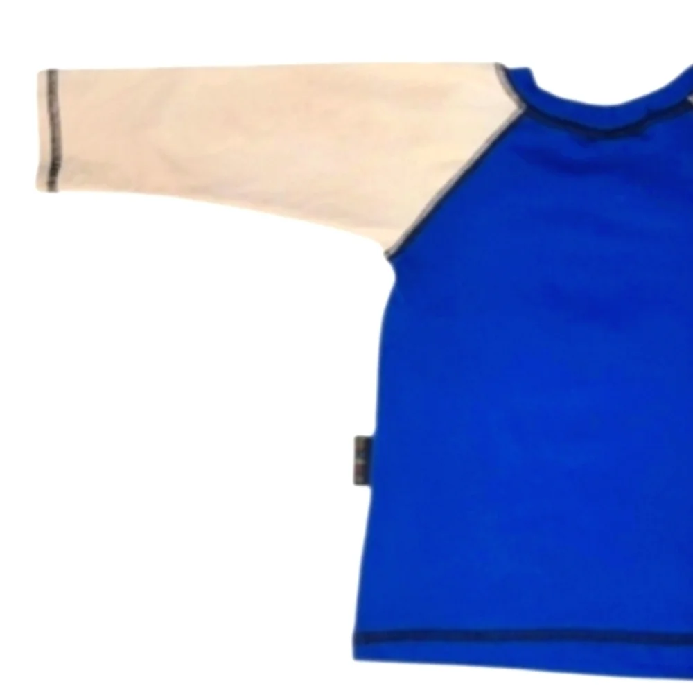 Kids Unisex Rashguard with Fun Zebra Graphic, Quick Drying, UPF 50+